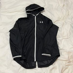 NWOT Girls’ Under Armour Black Long Jacket